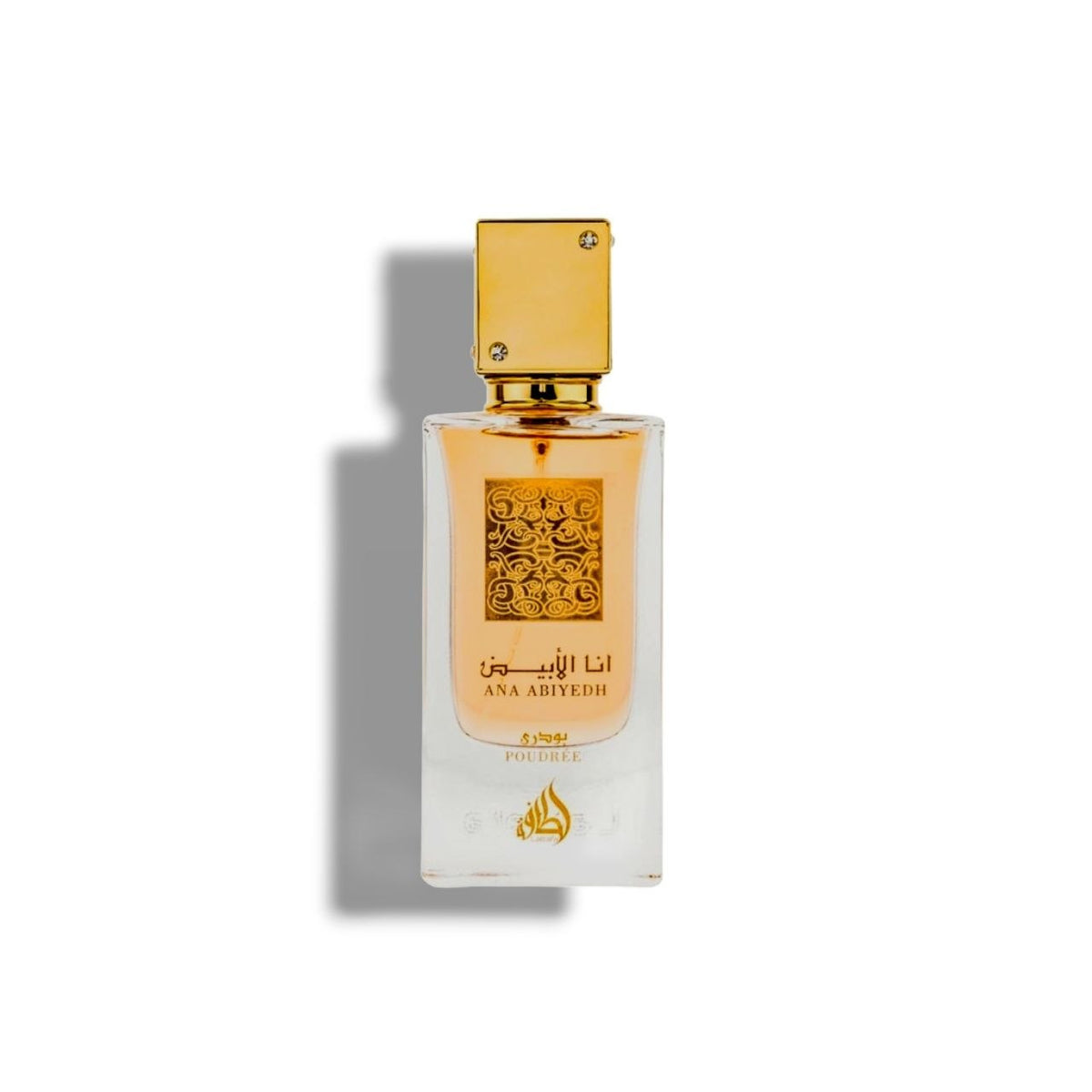 Lattafa Ana Abiyedh Poudre EDP 60 ml perfume bottle