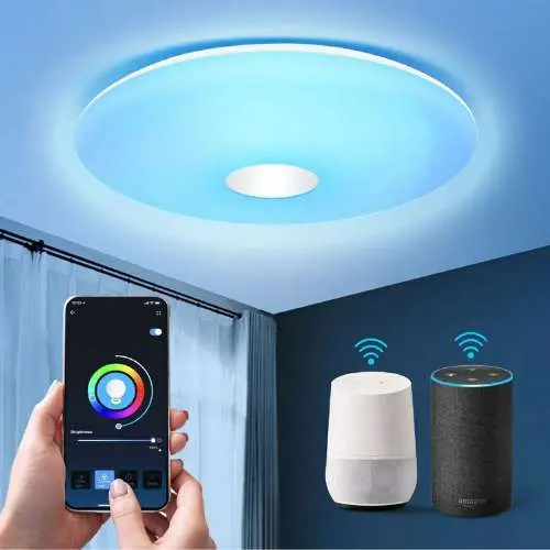 intelligente, energiesparende Lampe 33cm